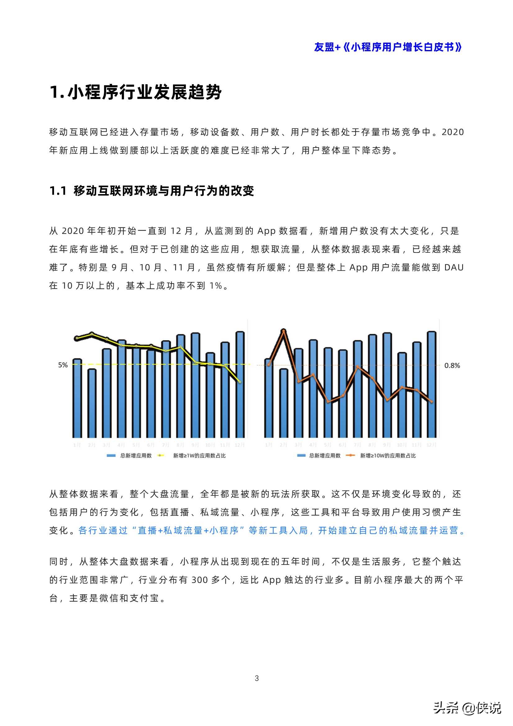 小程序用戶增長白皮書（友盟）